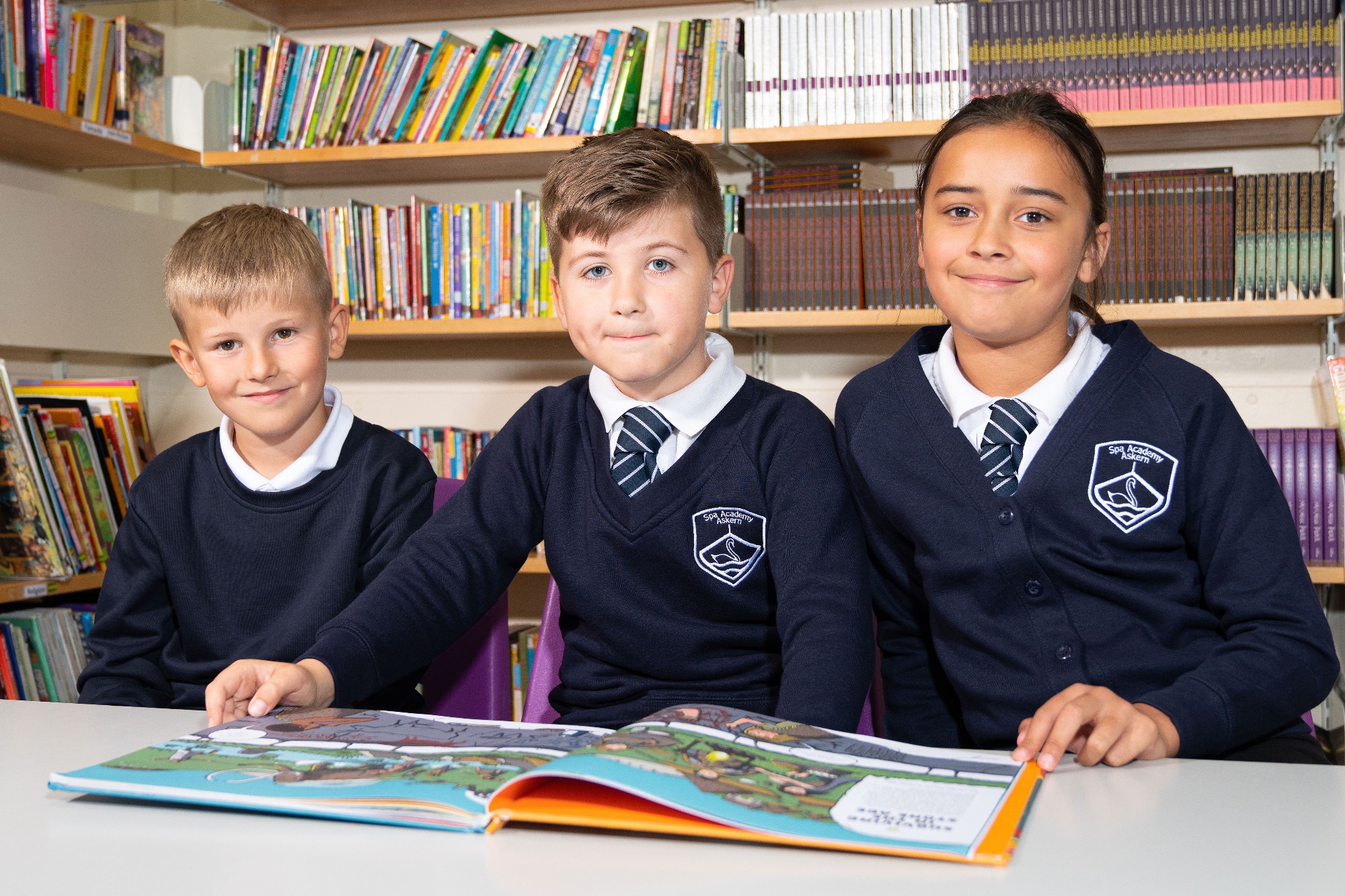 Spa Academy Children reading